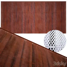 Perforated metal panel n 3
